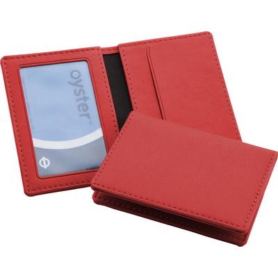 Image of Vegan Leather Oyster Travel Card case