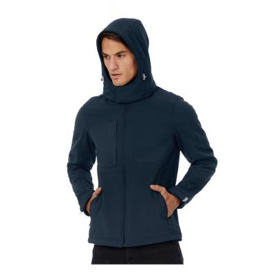 Image of B&C Men's Hooded Softshell