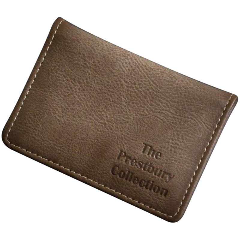 Image of Prestbury Vegan Leather Oyster Card Holder