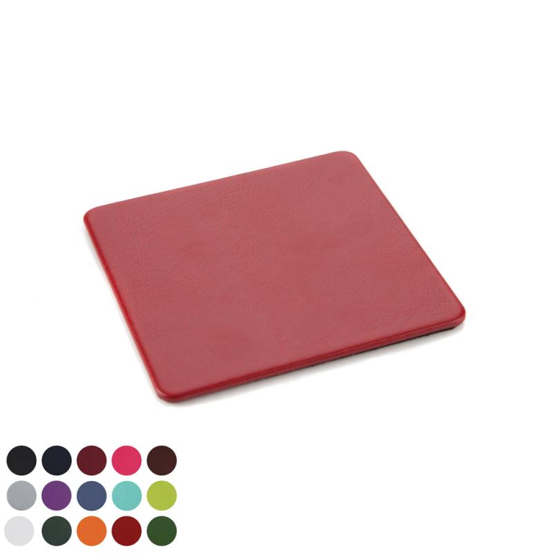 Image of Square Vegan Leather Coaster