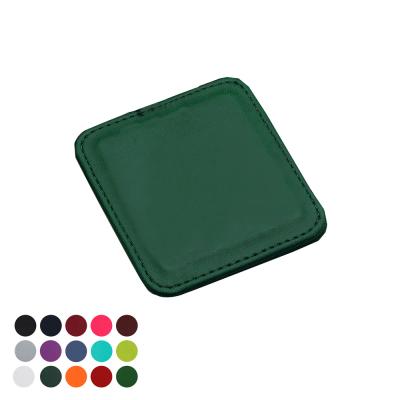 Image of Deluxe Square Vegan Leather Coaster