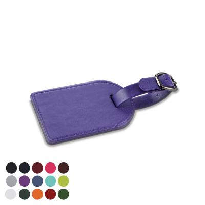 Image of Small Vegan Leather Bag Tag