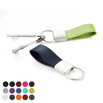 Image of Deluxe Vegan Leather Mini Loop Key Fob