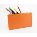 Image of Belluno Coloured PU Vegan Leather Small Zipped Pouch