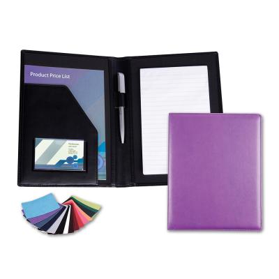 Image of Belluno PU Vegan Leather A5 Conference Folder