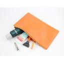 Image of Belluno Coloured PU Vegan Leather Medium Zipped Pouch