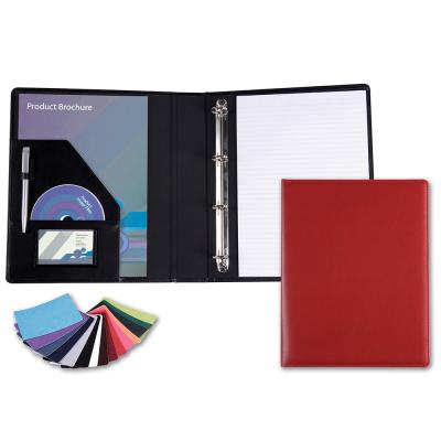 Image of Belluno PU Vegan Leather A4 Ring Binder