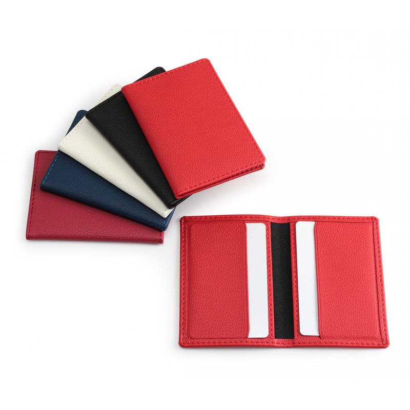 Image of Recycled Como Vegan Leather Credit Card Case