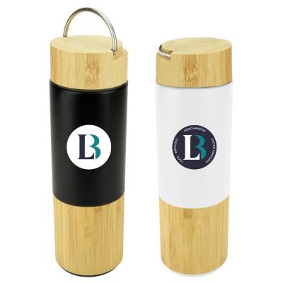 Image of Bamboo Bottom Bottle 500ml Stainless Steel