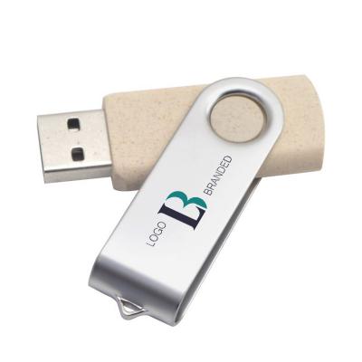 Image of Eco Wheatstraw Twister USB Flashdrive